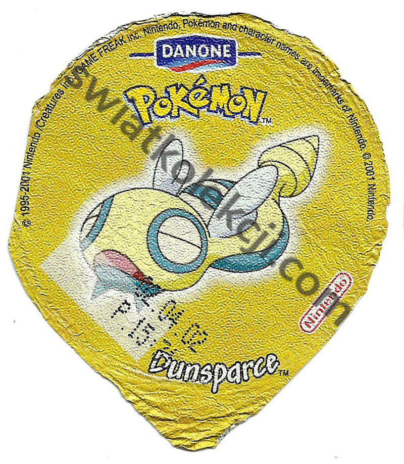 Pokemon-Danone-Seria-3-Dunsparce